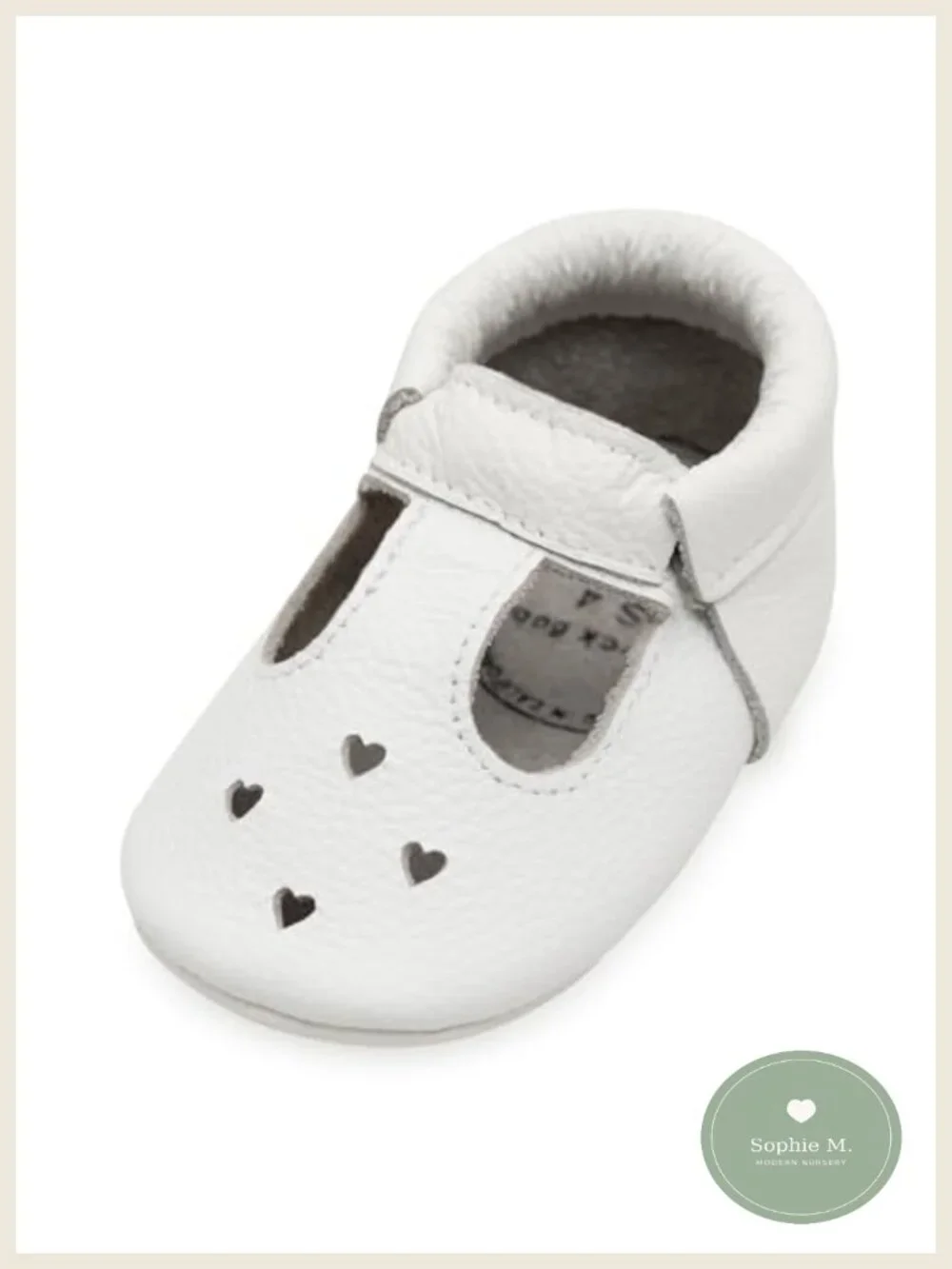 Baby Girl Genuine Leather Soft Sole Mary Jane Mocc T-Strap Infant Toddler